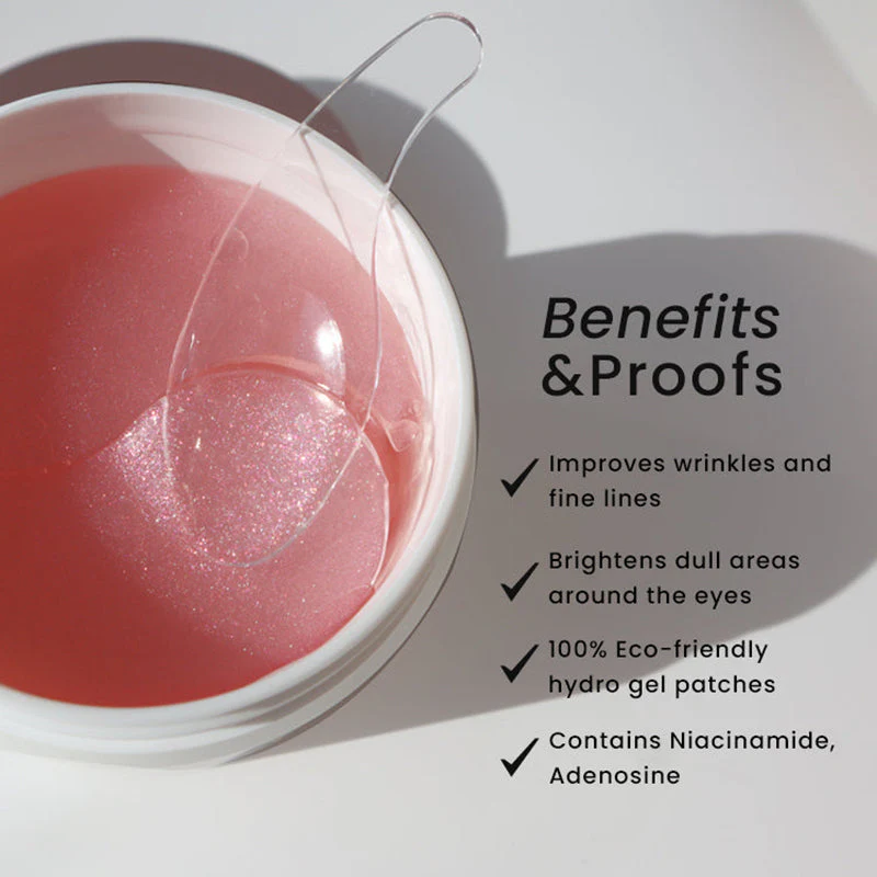 Bulgarian Rose Hydrogel Eye Patch - Image 8