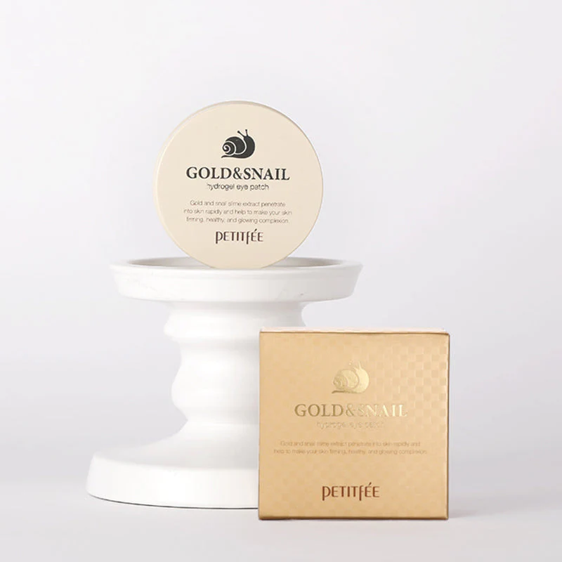 Gold & Snail Hydrogel Eye Patch - Image 6