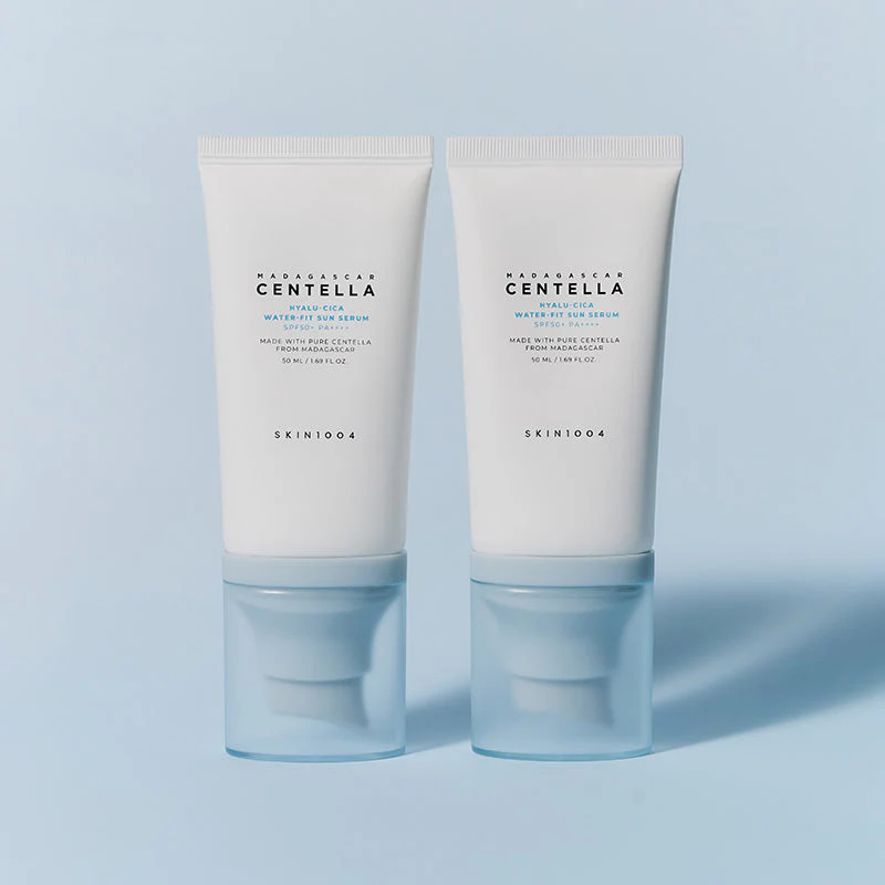 Madagascar Centella Hyalu-Cica Water-Fit Sun Serum Twin Pack - Image 3